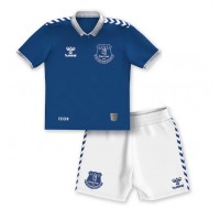 Otroški Nogometni dresi Everton Domači 2023-24 Kratek Rokav (+ Kratke hlače)